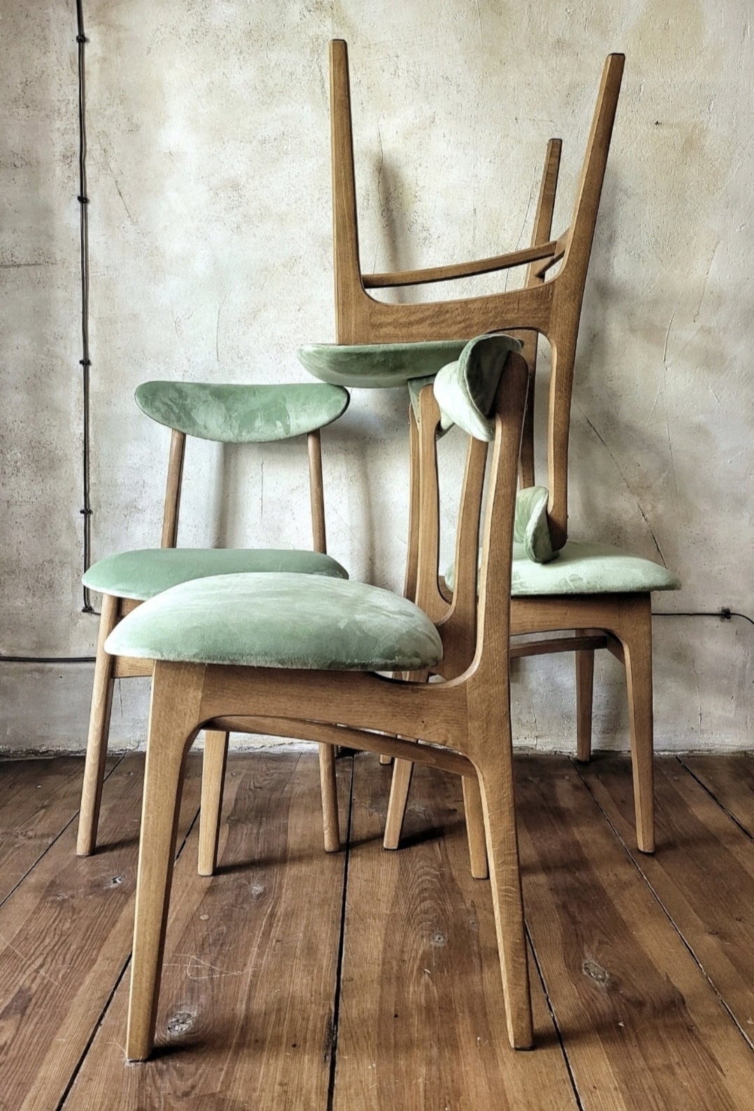 Krzesto R.Hatas 200-190 PRL Design Vintage polish mid-century chair