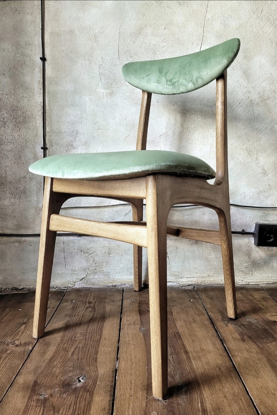 Krzesto R.Hatas 200-190 PRL Design Vintage polish mid-century chair