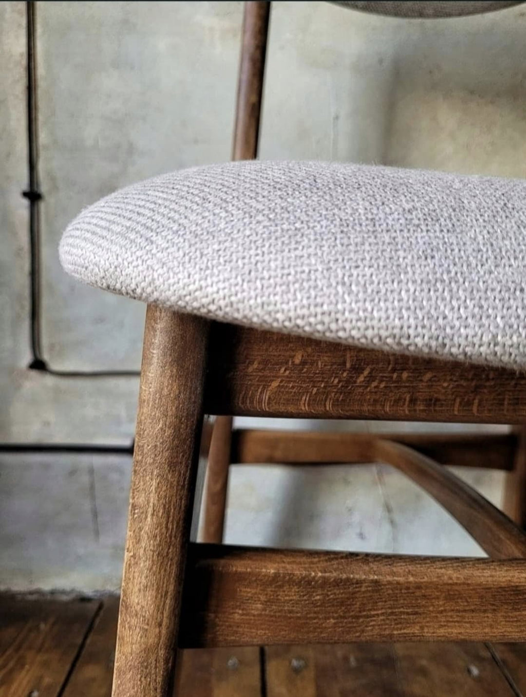 Mid Century Polish Dining Chair Type 200-190 by R. Hałas 1960s 1970s