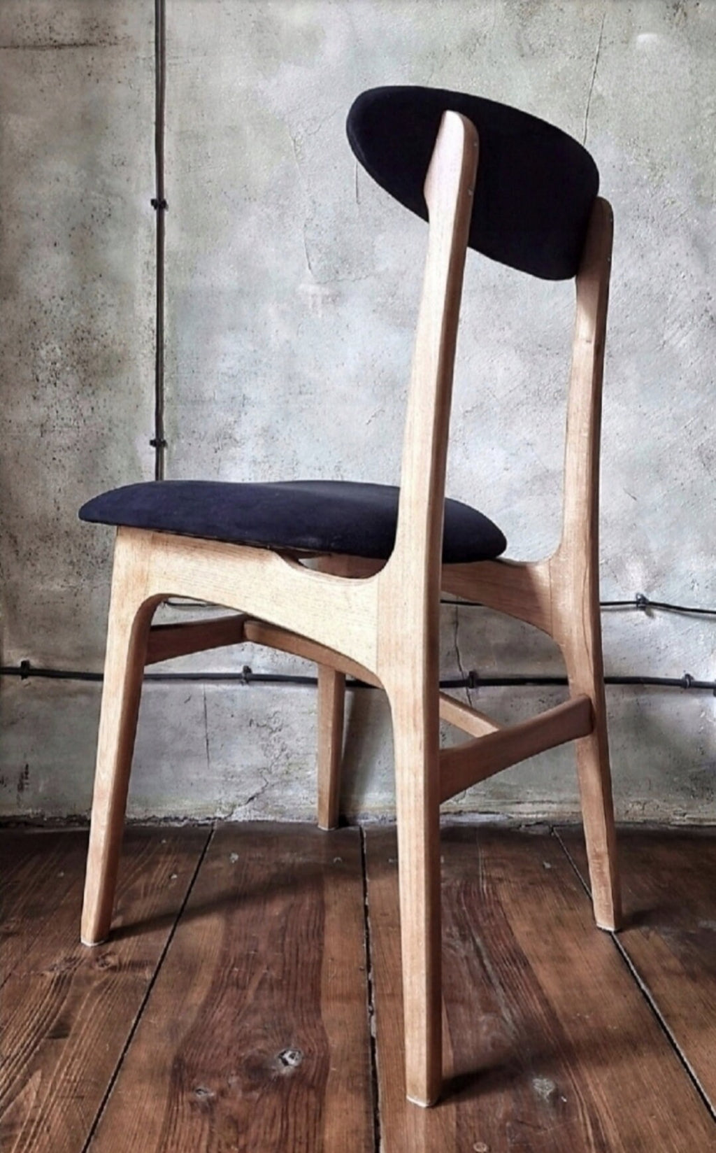Mid Century Polish Dining Chair Type 200-190 by R. Hałas