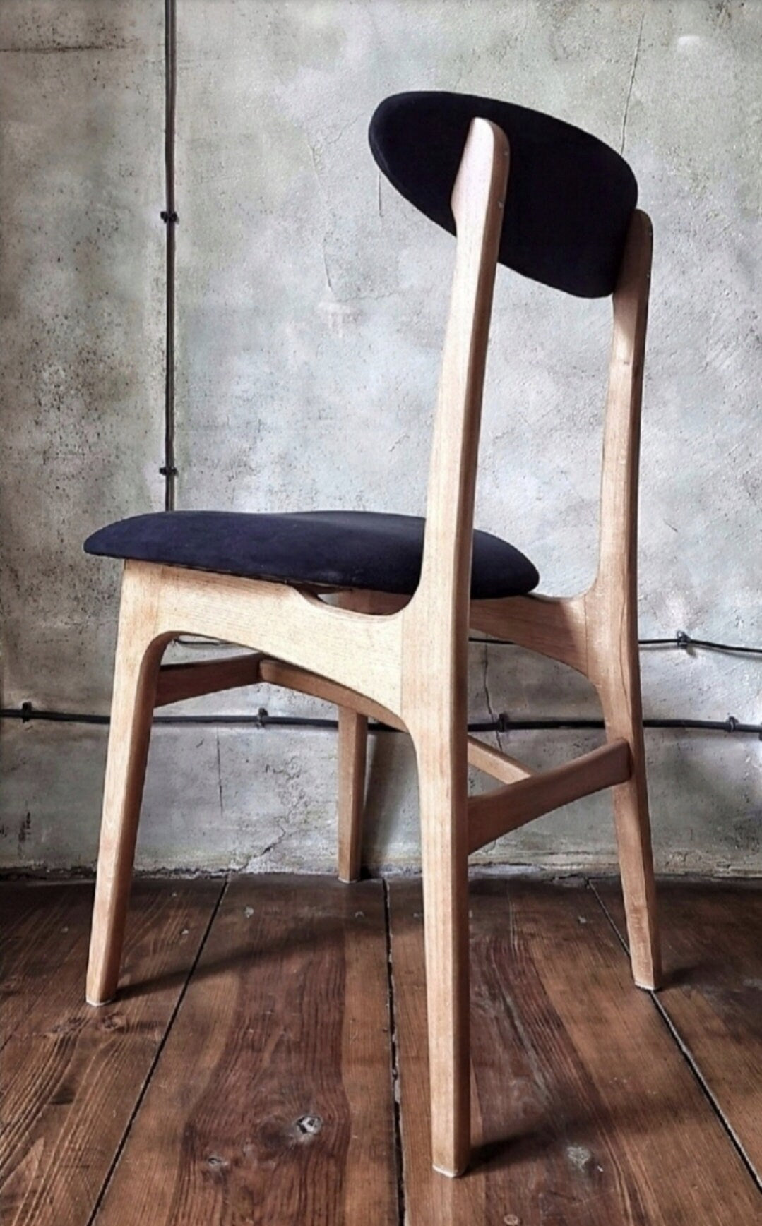 Mid Century Polish Dining Chair Type 200-190 by R. Hałas
