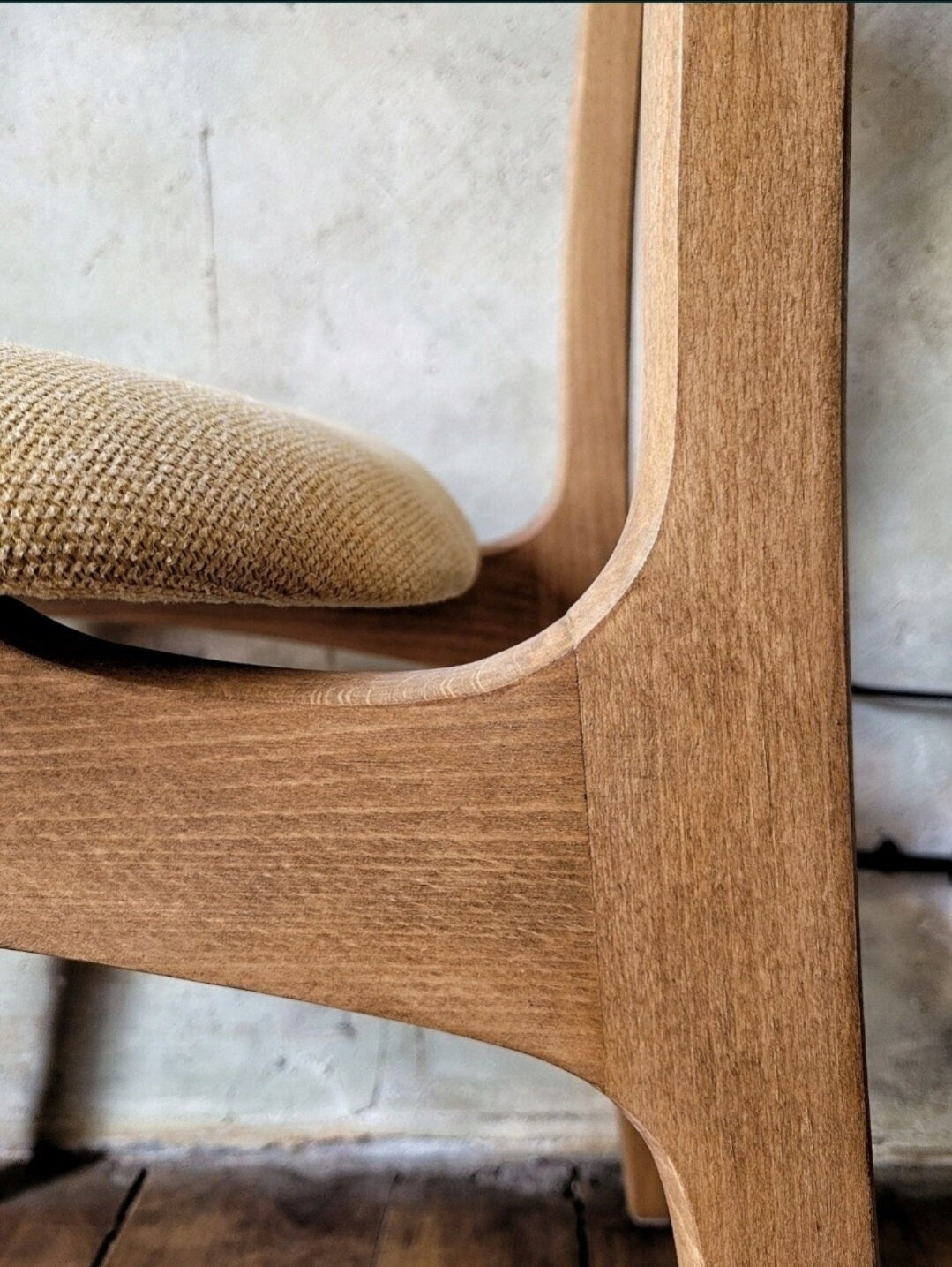 Mid Century Polish Dining Chair Type 200-190 by R. Hałas Krzesło PRL R.Hałas