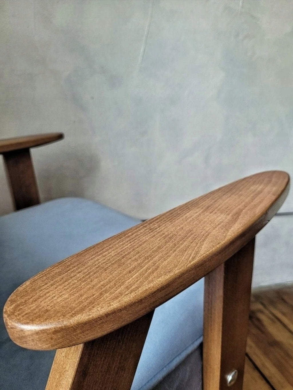 Fotel Chierowski 366 PRL Design Original  Vintage polish armchair mid century