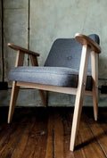 Fotel Chierowski 366 PRL Design Original  Vintage polish armchair mid century