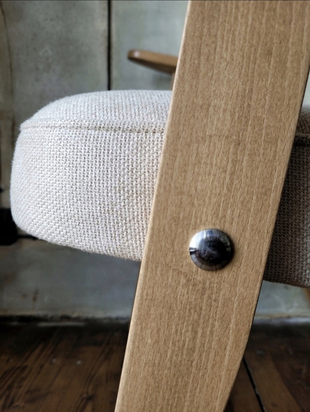 Józef Chierowski Model 366, Restored Mid Century Modern Armchair, Vintage 1960s Polish Design Lounge Chair