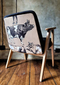 Fotel Chierowski 366 PRL Design Vintage polish armchair mid century