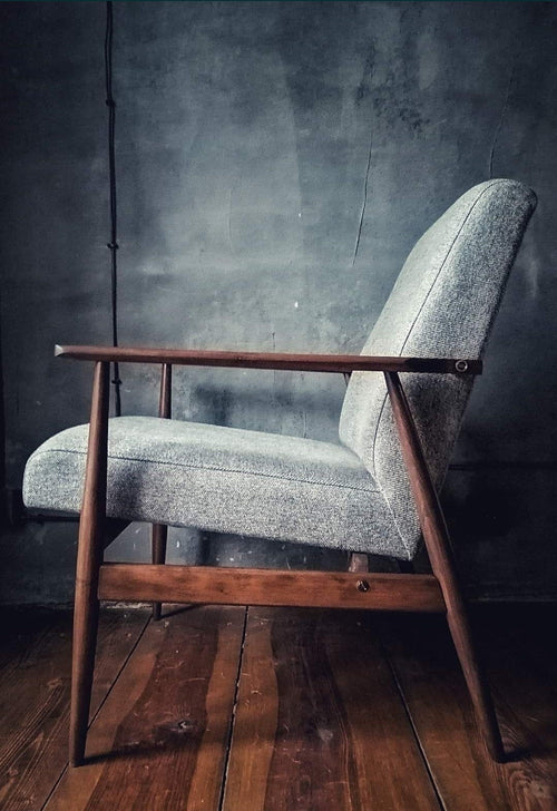 Fotel Lisek 300-190 PRL Design Vintage polish armchair mid century