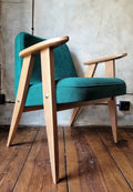 Fotel Chierowski 366 PRL Design Vintage polish armchair mid century