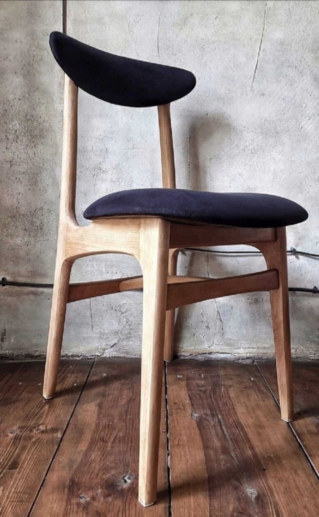 Mid Century Polish Dining Chair Type 200-190 by R. Hałas