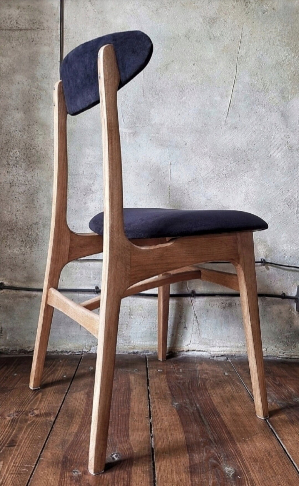 Mid Century Polish Dining Chair Type 200-190 by R. Hałas