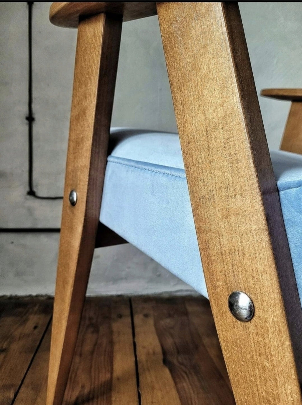 Fotel Chierowski 366 PRL Design Original  Vintage polish armchair mid century