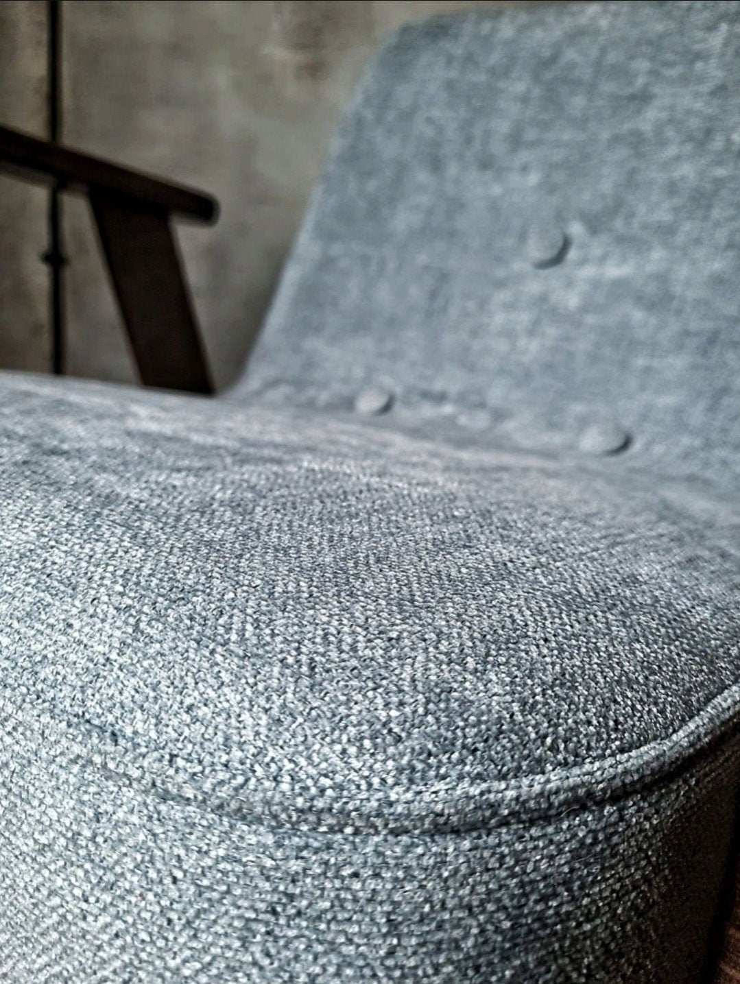 Józef Chierowski Model 366, Restored Mid Century Modern Armchair, Vintage 1960s Polish Design Lounge Chair