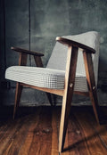Józef Chierowski Model 366, Restored Mid Century Modern Armchair, Vintage 1960s Polish Design Lounge Chair