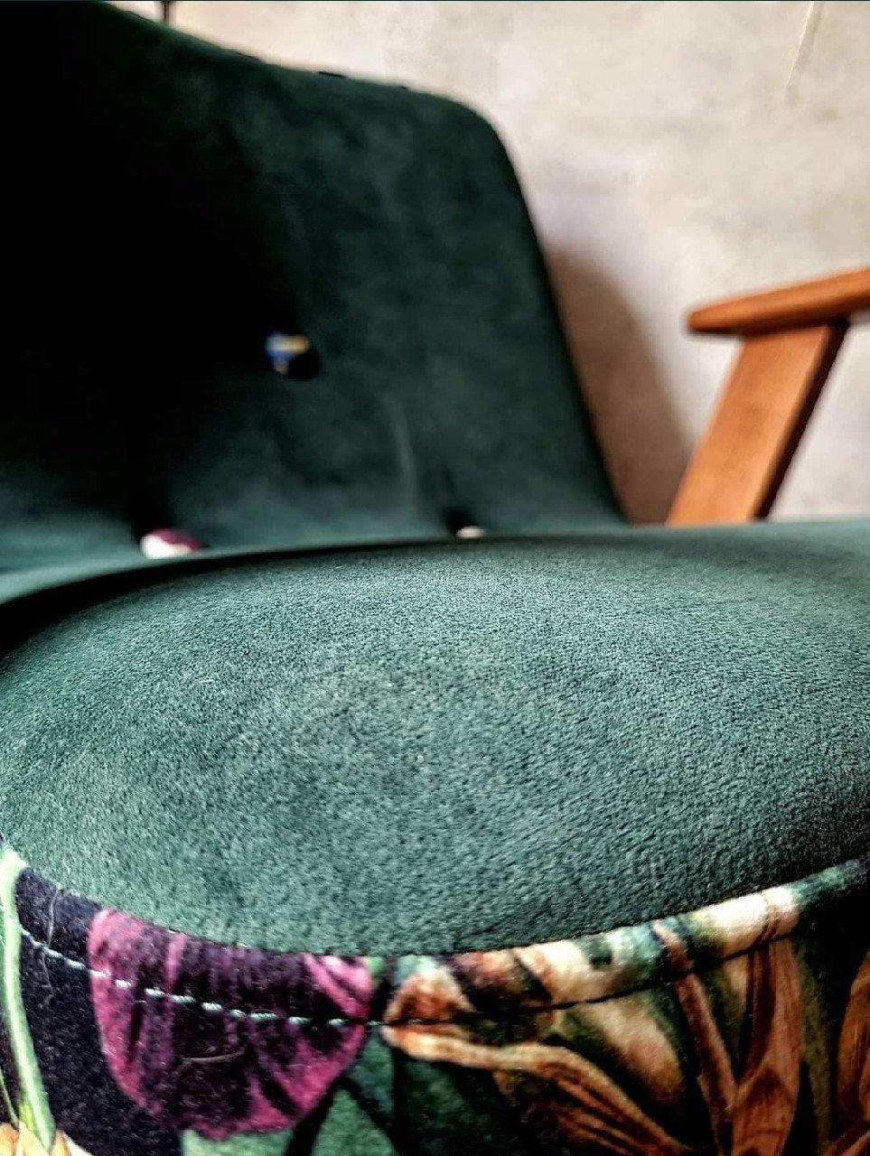 Fotel Chierowski 366 PRL Design Vintage polish armchair mid century