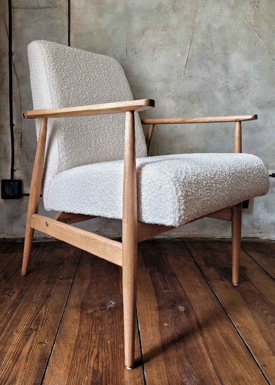 Fotel Lisek 300-190 PRL Design Vintage polish armchair mid century