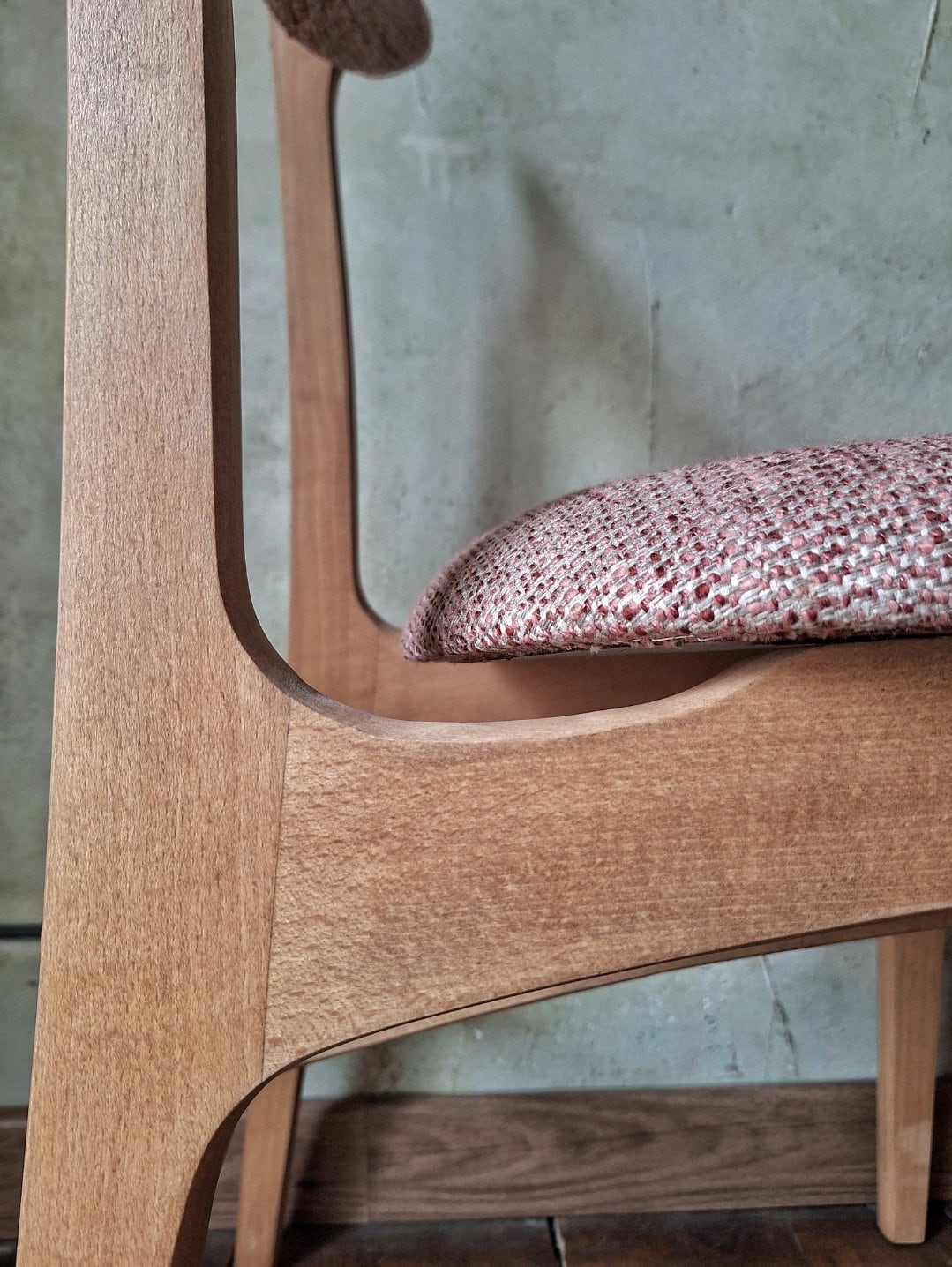 Mid Century Polish Dining Chair Type 200-190 by R. Hałas