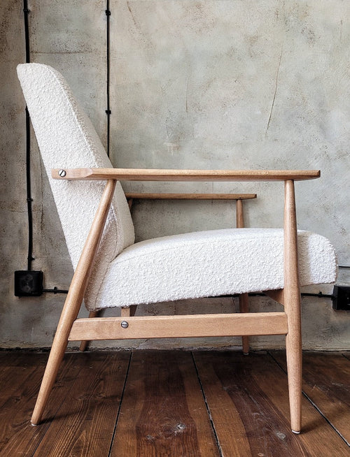 Fotel Lisek 300-190 PRL Design Vintage polish armchair mid century