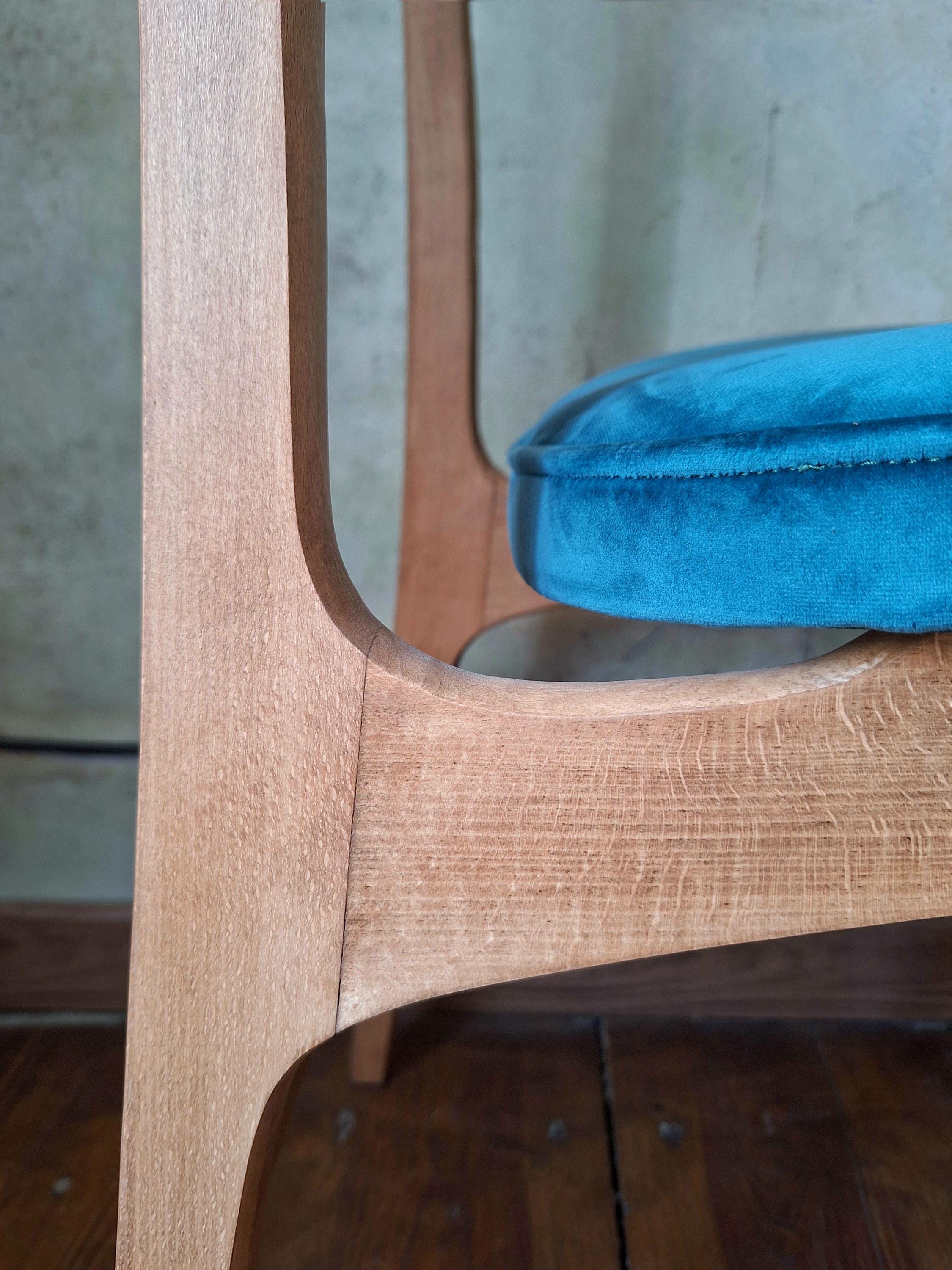 Mid Century Polish Dining Chair Type 200-190 by R. Hałas 1960s 1970s