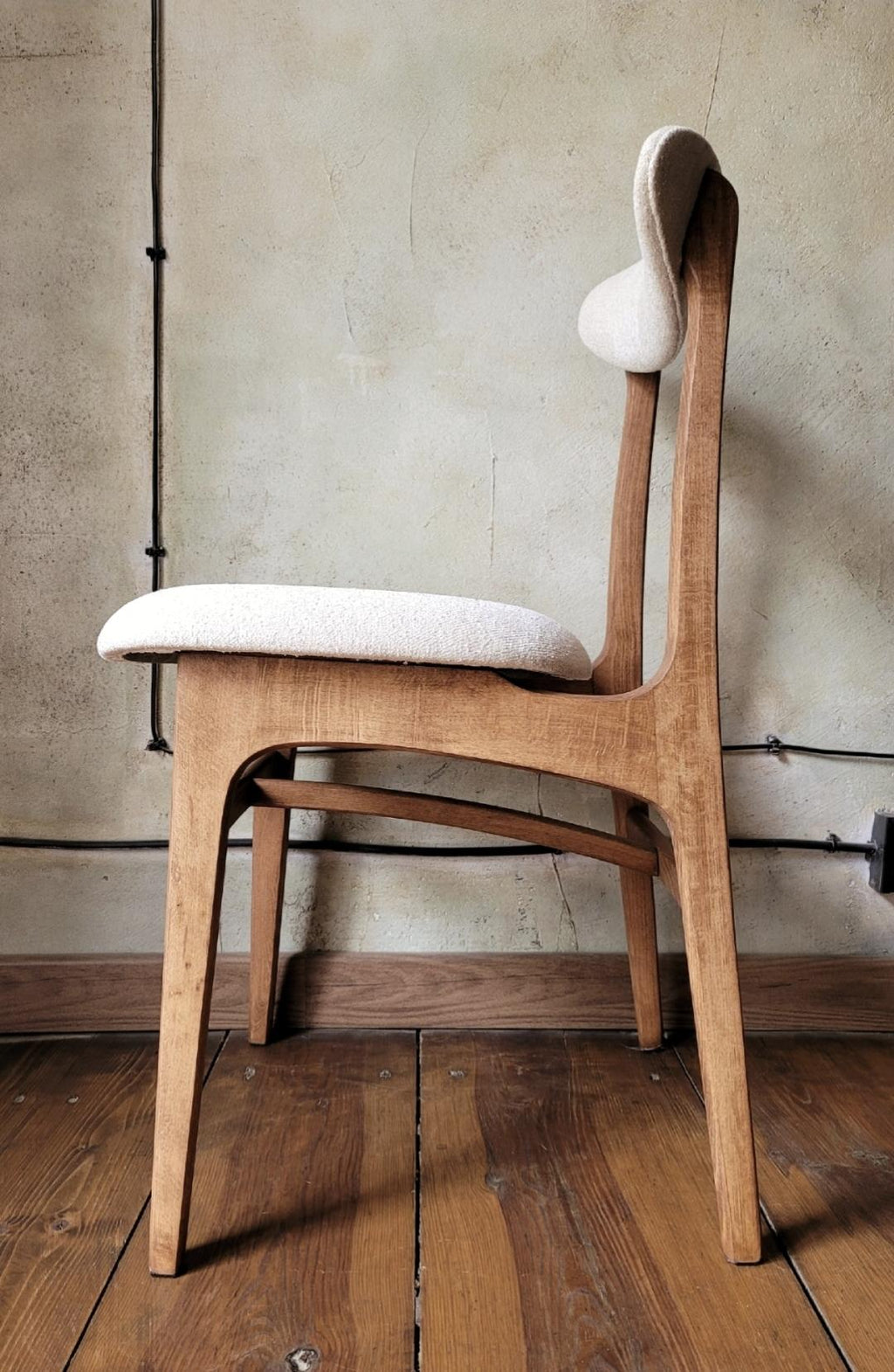 Mid Century Polish Dining Chair Type 200-190 by R. Hałas