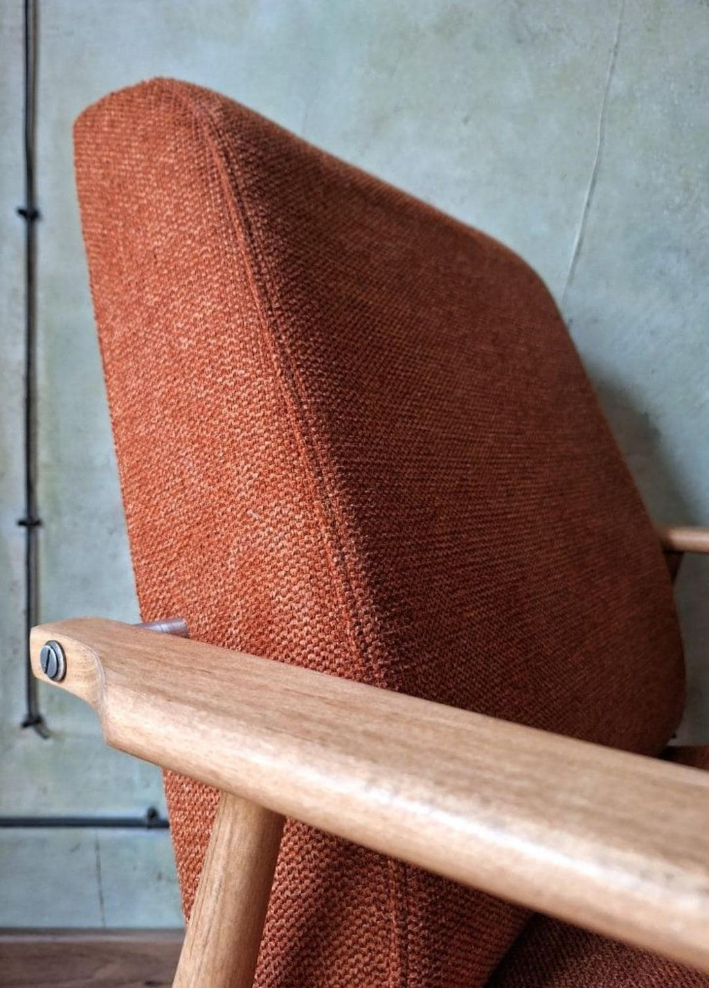 Fotel Lisek 300-190 PRL Design Vintage polish armchair mid century
