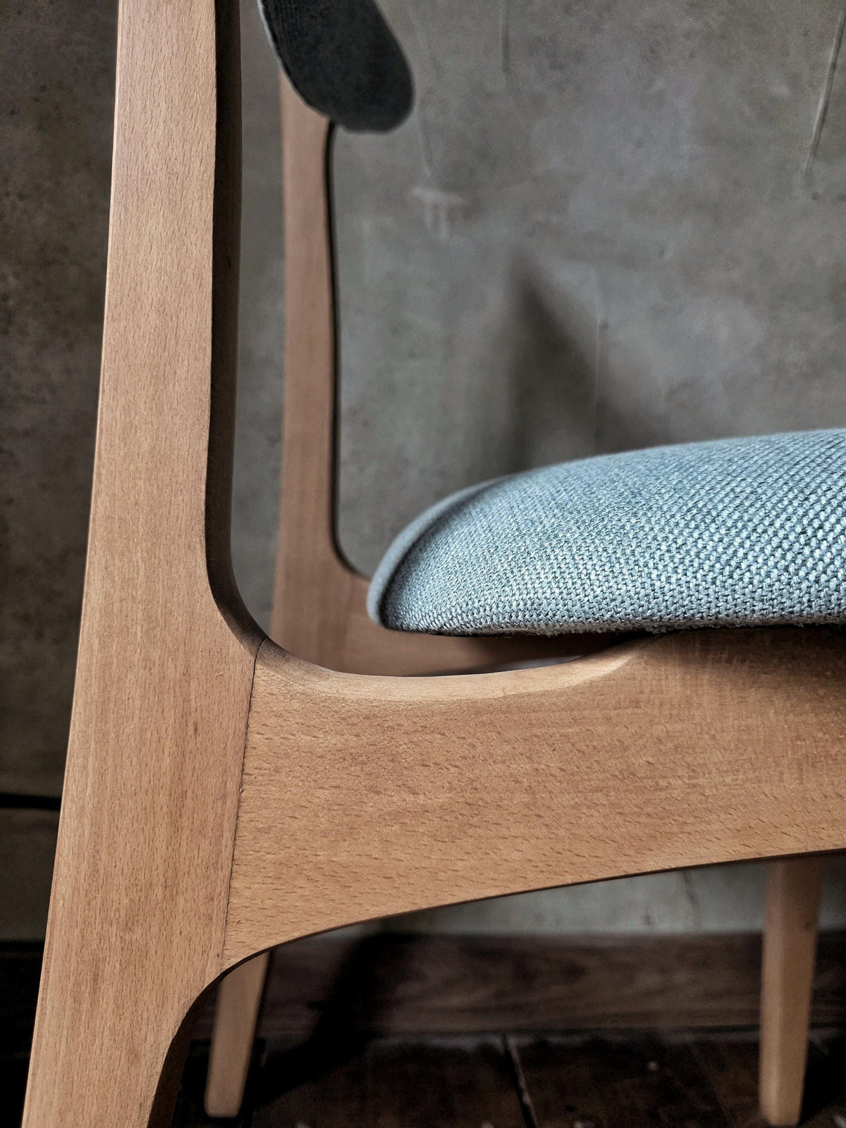 Mid Century Polish Dining Chair Type 200-190 by R. Hałas 1960s 1970s