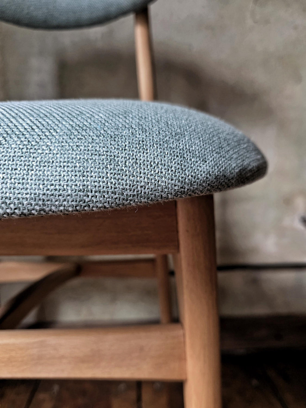 Mid Century Polish Dining Chair Type 200-190 by R. Hałas 1960s 1970s