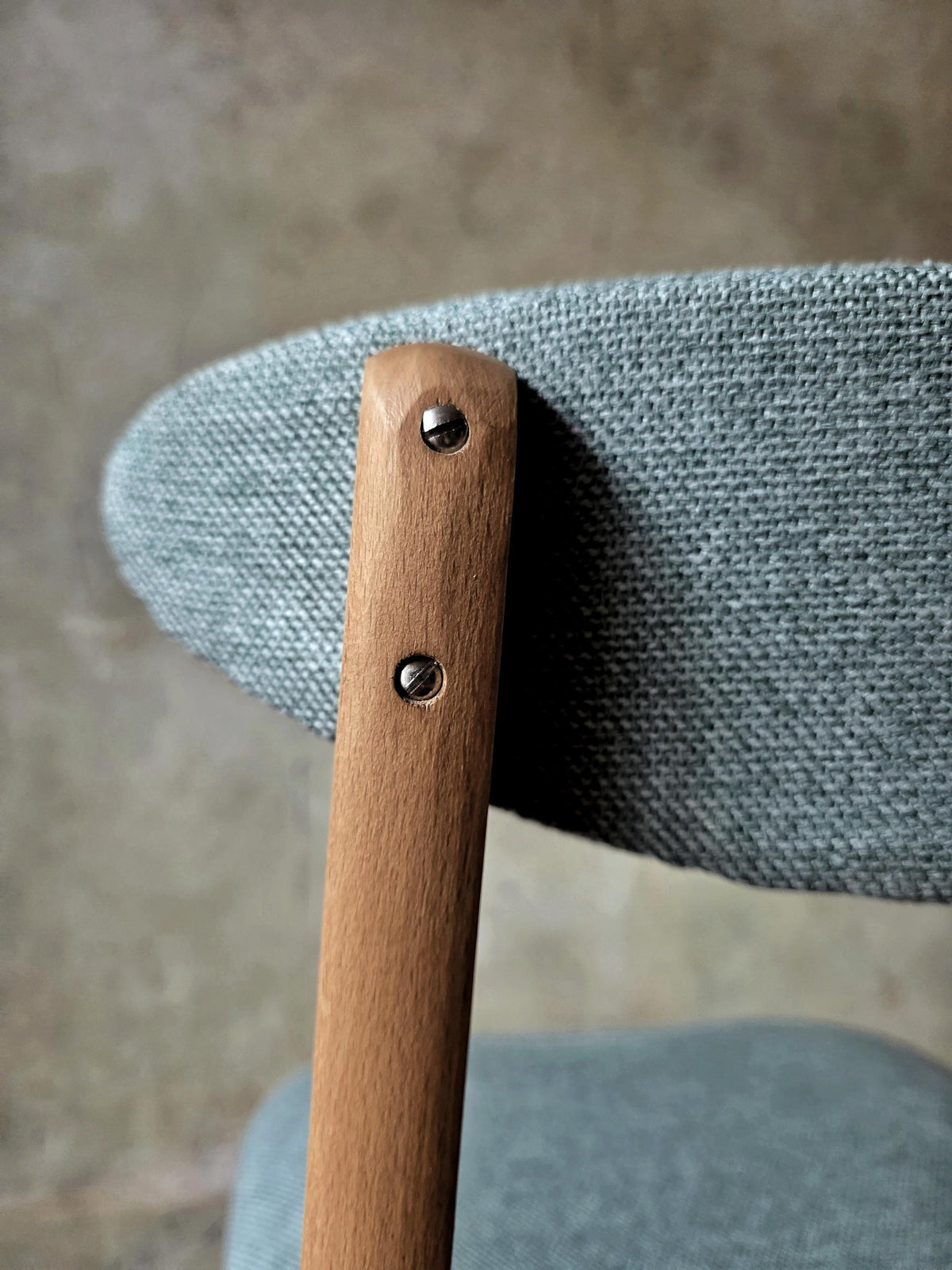 Mid Century Polish Dining Chair Type 200-190 by R. Hałas 1960s 1970s