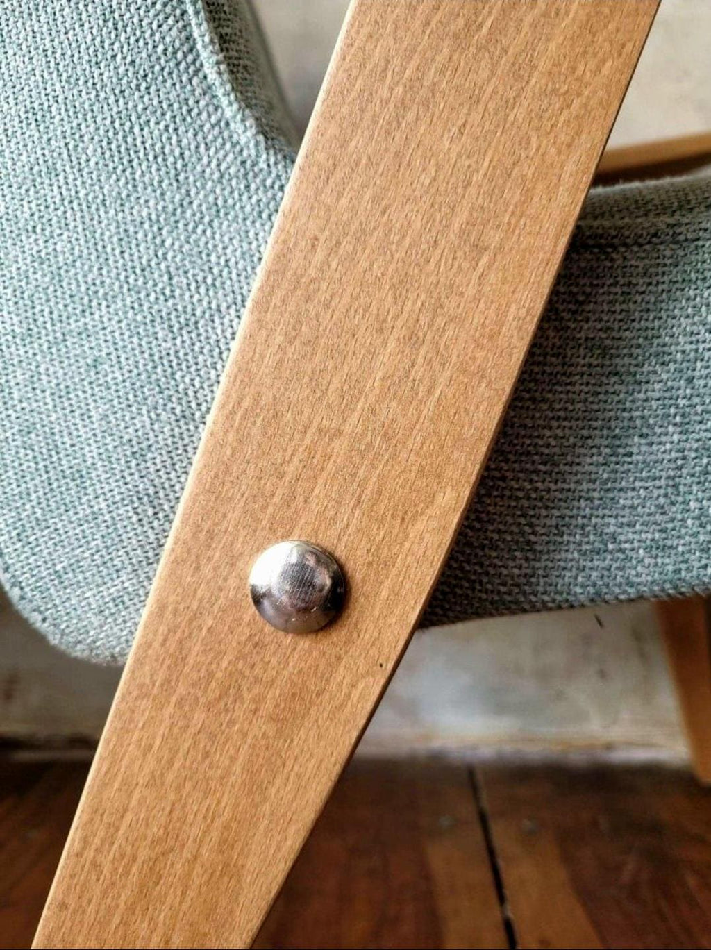 Józef Chierowski Model 366, Restored Mid Century Modern Armchair, Vintage 1960s Polish Design Lounge Chair