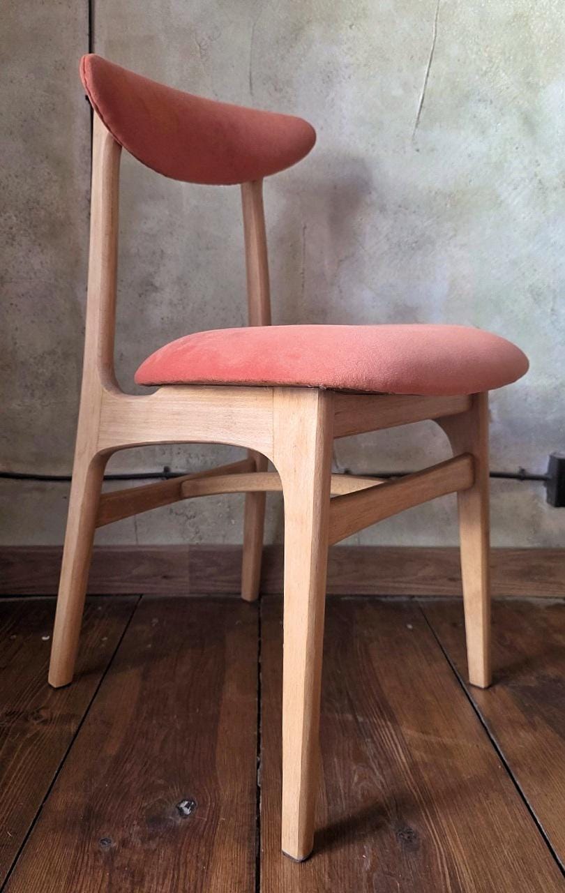 Krzesto R.Hatas 200-190 PRL Design Vintage polish mid-century chair