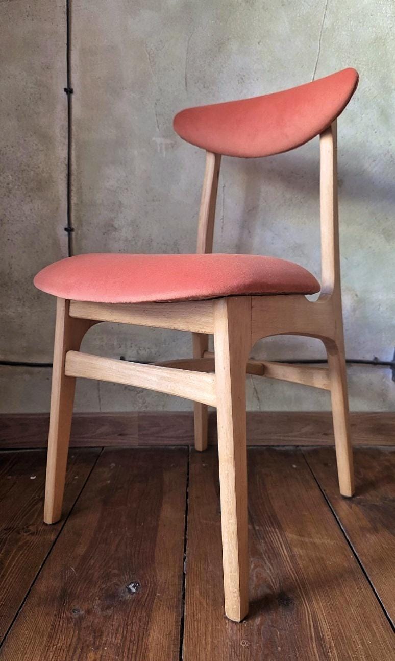 Krzesto R.Hatas 200-190 PRL Design Vintage polish mid-century chair