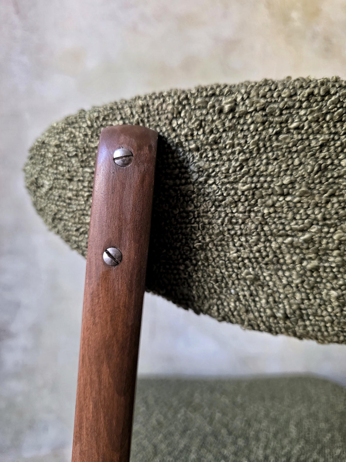 Vintage polish mid-century chair type 200-190 by R.Hałas PRL Designe