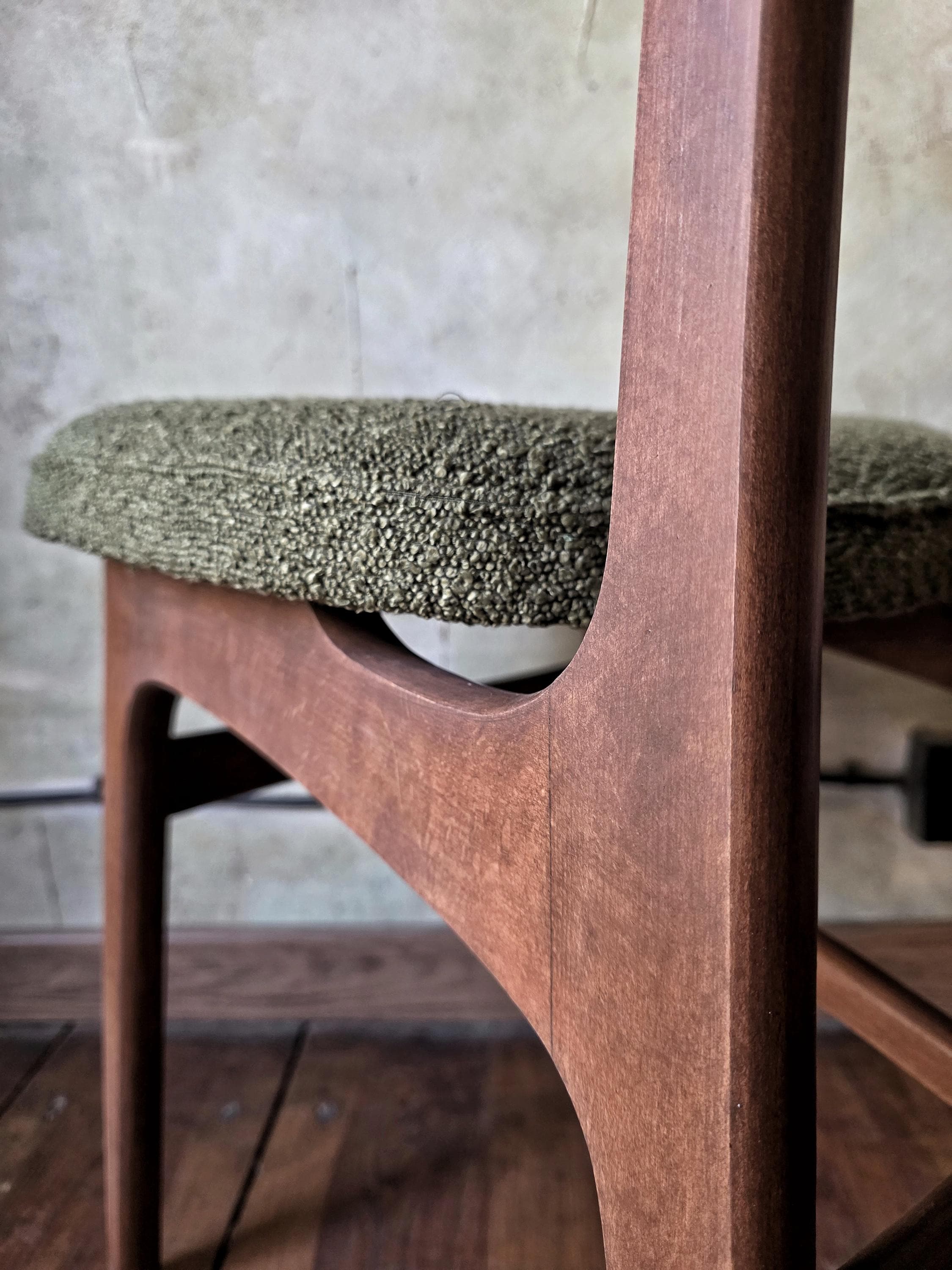 Mid Century Polish Dining Chair Type 200-190 by R. Hałas
