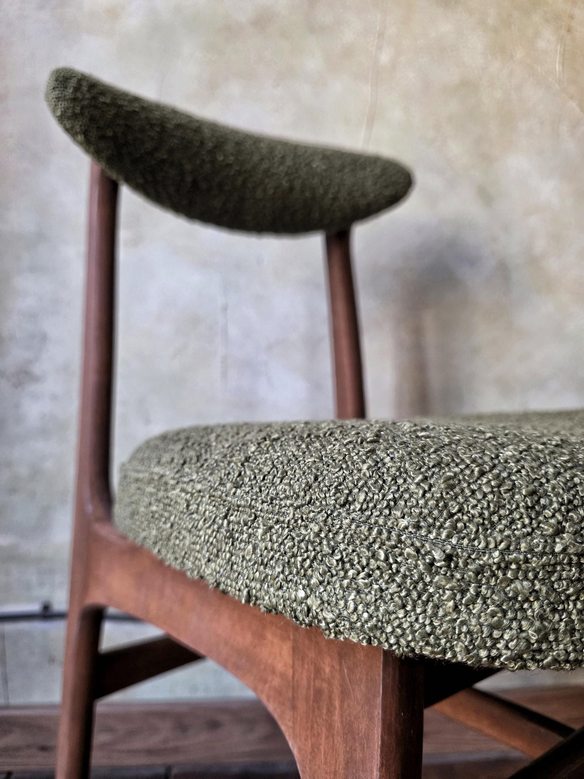 Vintage polish mid-century chair type 200-190 by R.Hałas PRL Designe