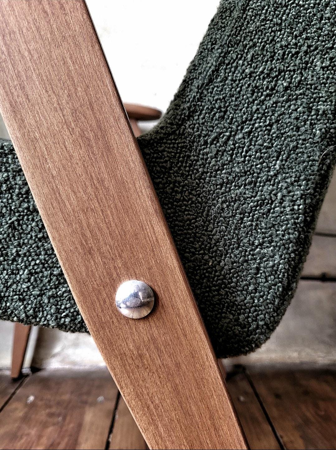 Fotel Chierowski 366 PRL Design Vintage polish armchair mid century