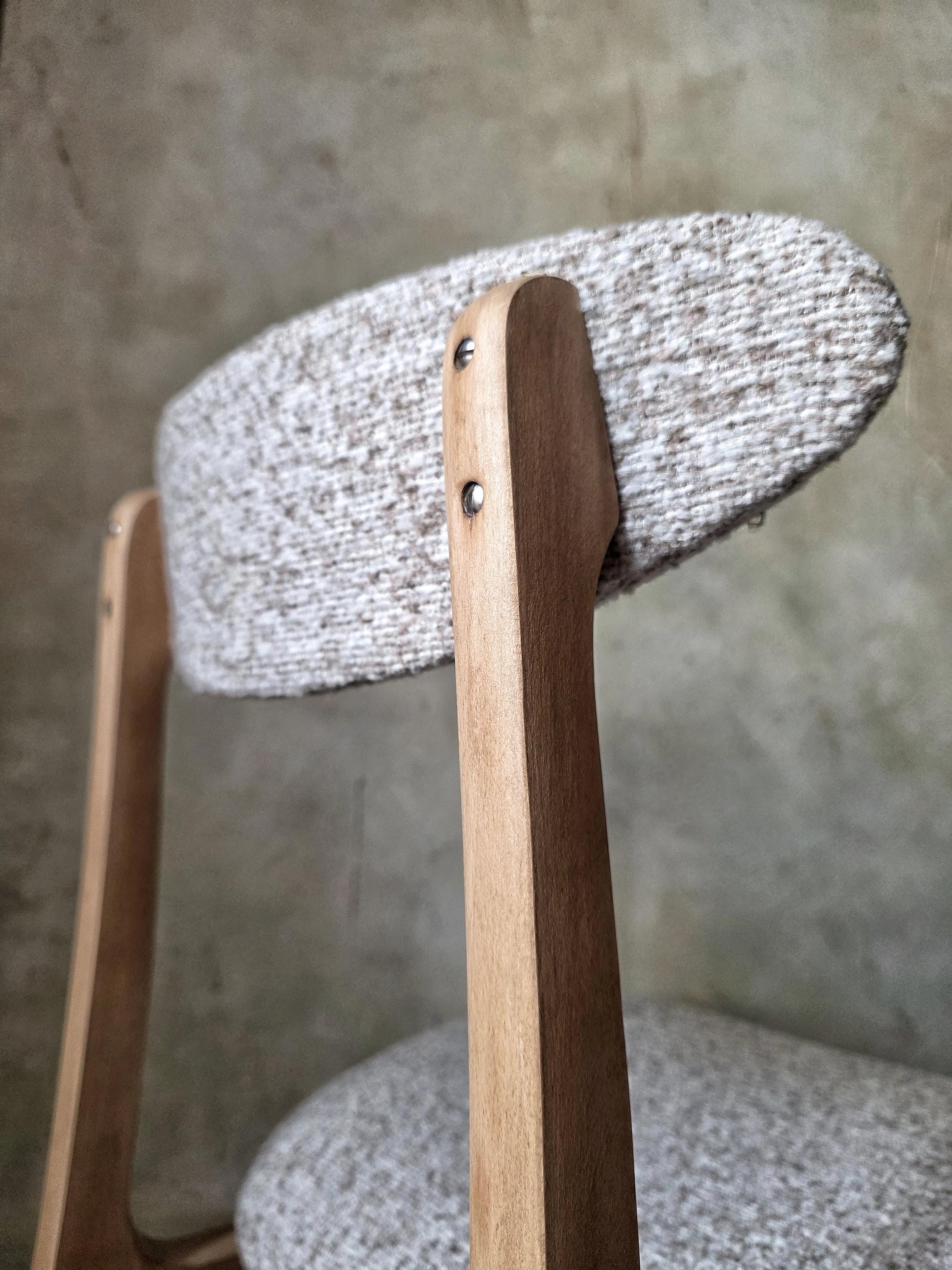 Mid Century Polish Dining Chair Type 200-190 by R. Hałas 1960s 1970s