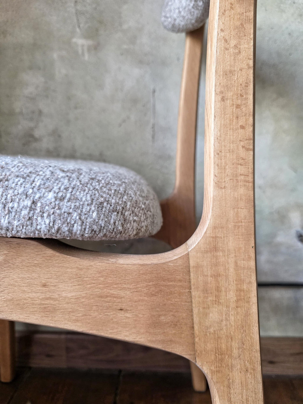 Mid Century Polish Dining Chair Type 200-190 by R. Hałas 1960s 1970s