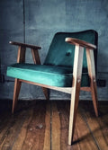 Józef Chierowski Model 366, Restored Mid Century Modern Armchair, Vintage 1960s Polish Design Lounge Chair