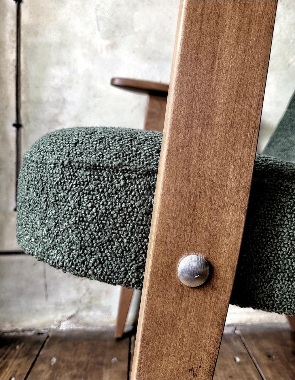 Fotel Chierowski 366 PRL Design Vintage polish armchair mid century