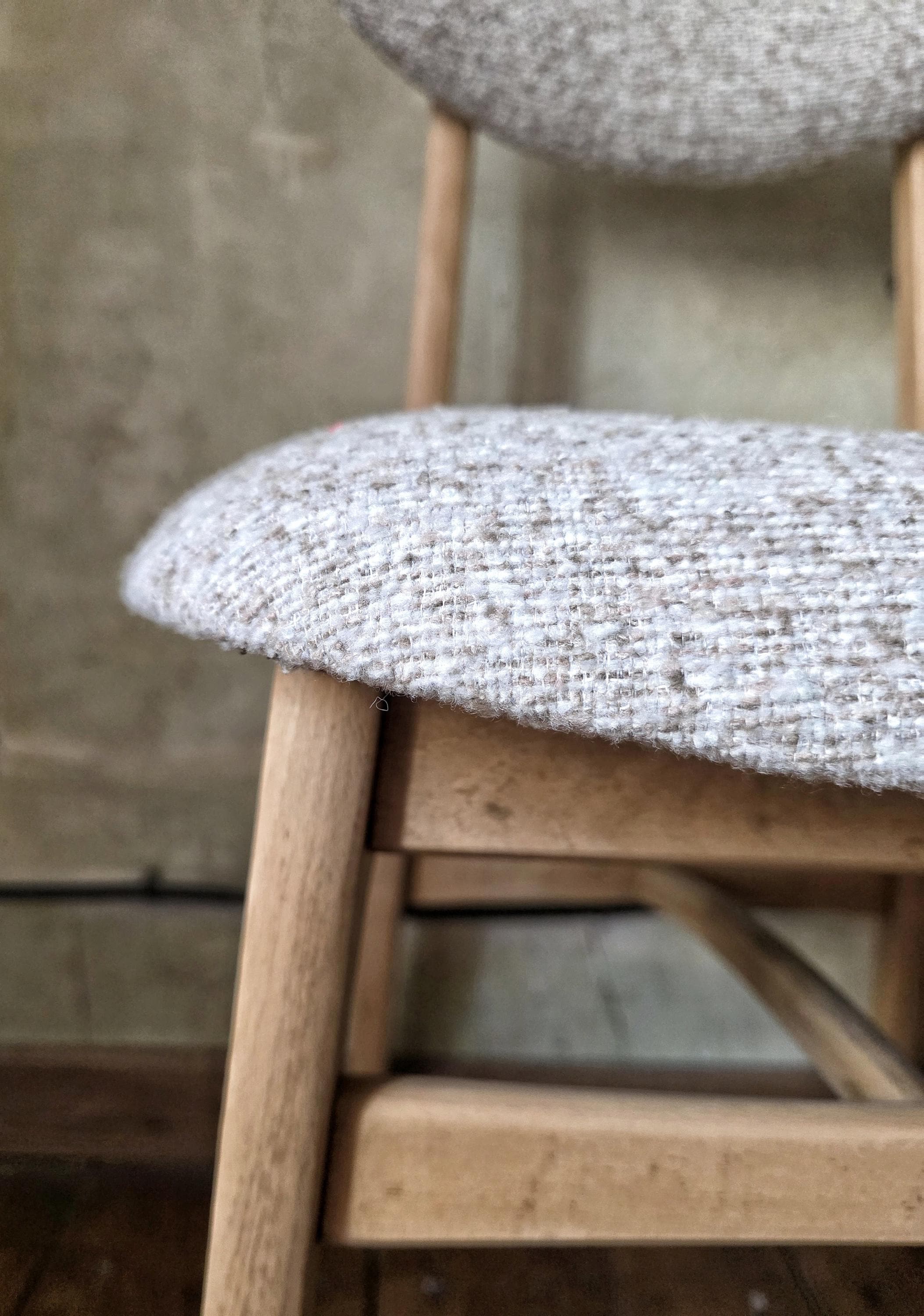 Mid Century Polish Dining Chair Type 200-190 by R. Hałas 1960s 1970s