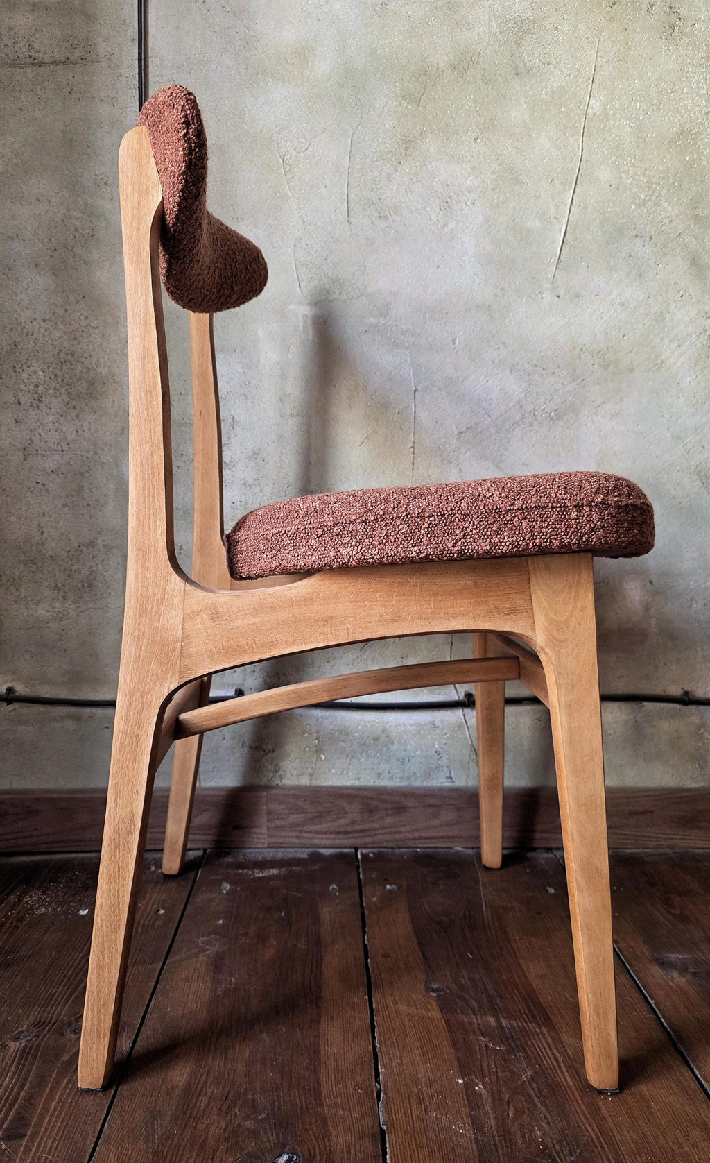 Mid Century Polish Dining Chair Type 200-190 by R. Hałas