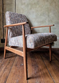 Fotel Lisek 300-190 PRL Design Vintage polish armchair mid century