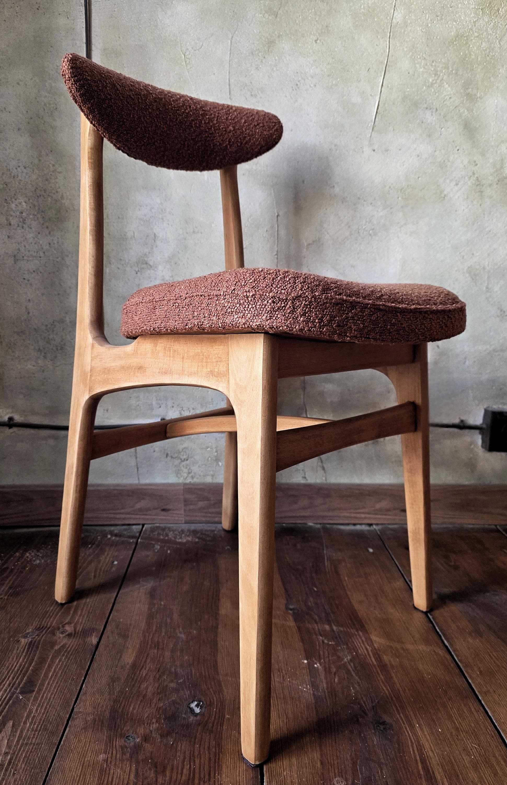 Mid Century Polish Dining Chair Type 200-190 by R. Hałas