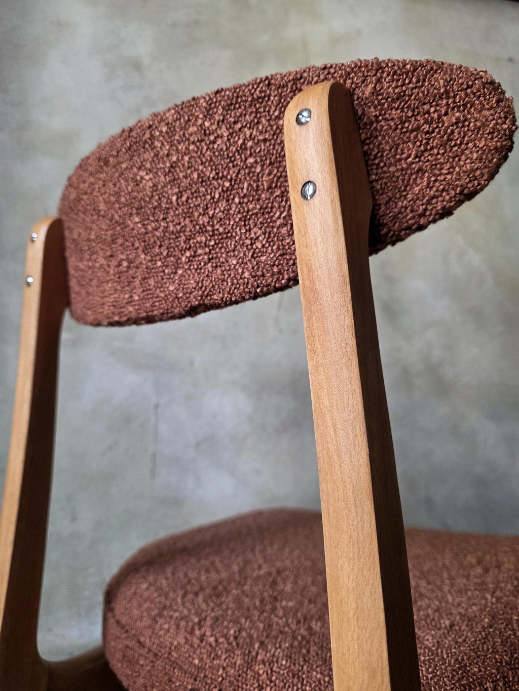 Mid Century Polish Dining Chair Type 200-190 by R. Hałas