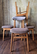 Mid Century Polish Dining Chair Type 200-190 by R. Hałas