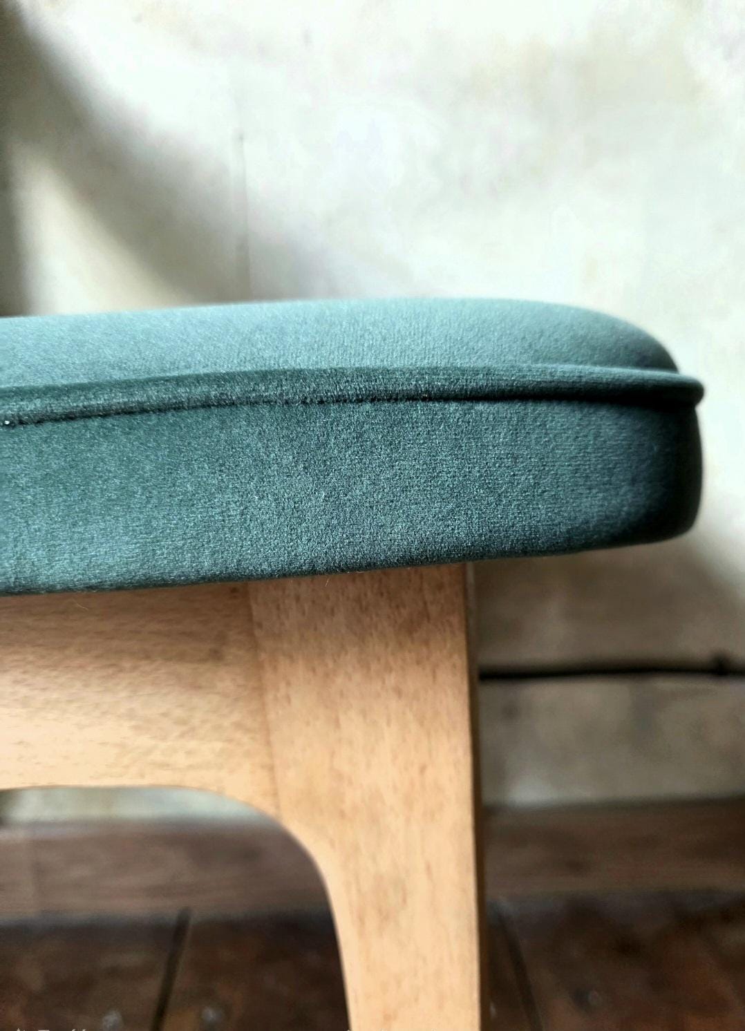 Mid Century Polish Dining Chair Type 200-190 by R. Hałas 1960s 1970s