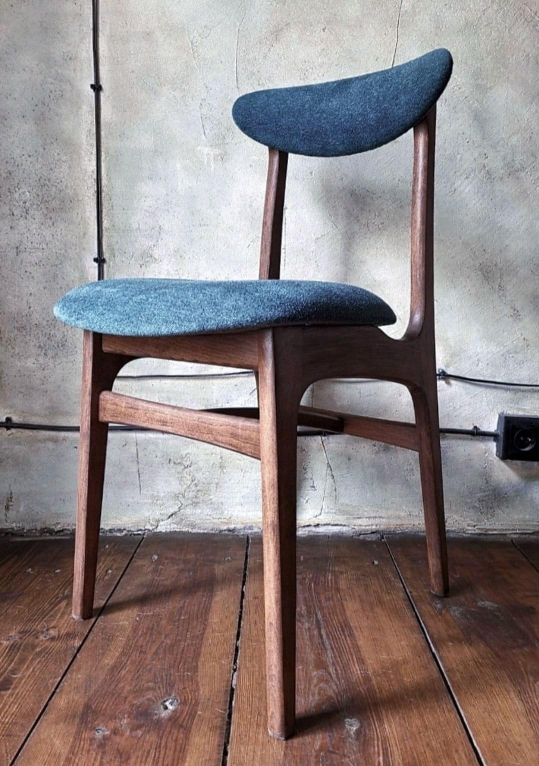 Krzesło Hałas 200-190 – polski design PRL, vintage