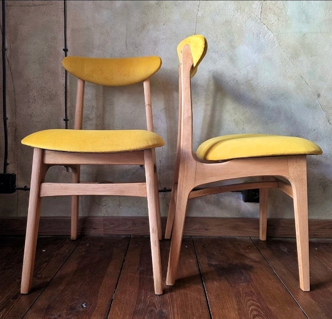 Krzesło Hałas 200-190 – polski design PRL, vintage