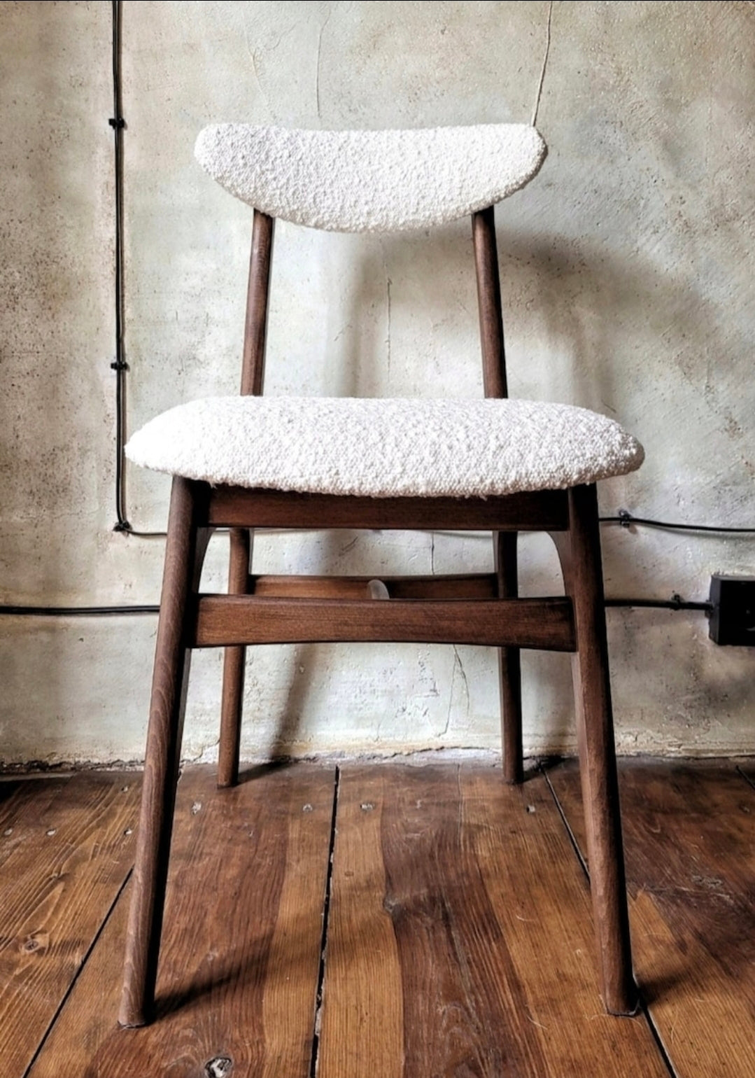 Krzesło Hałas 200-190 – polski design PRL, vintage