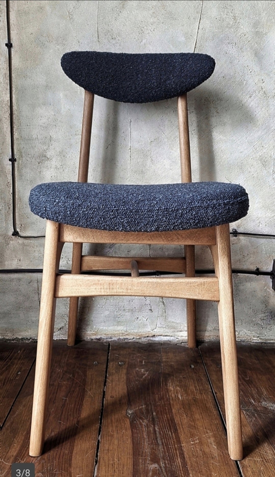 Krzesło Hałas 200-190 – polski design PRL, vintage